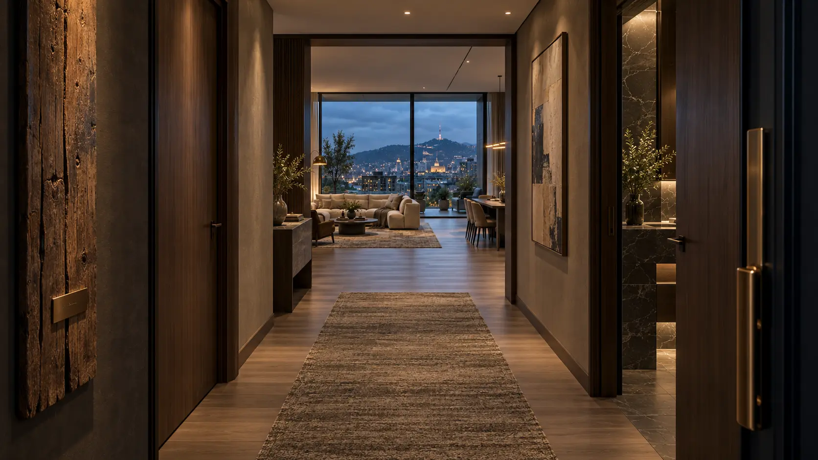 The threshold: Home begins before the living room.