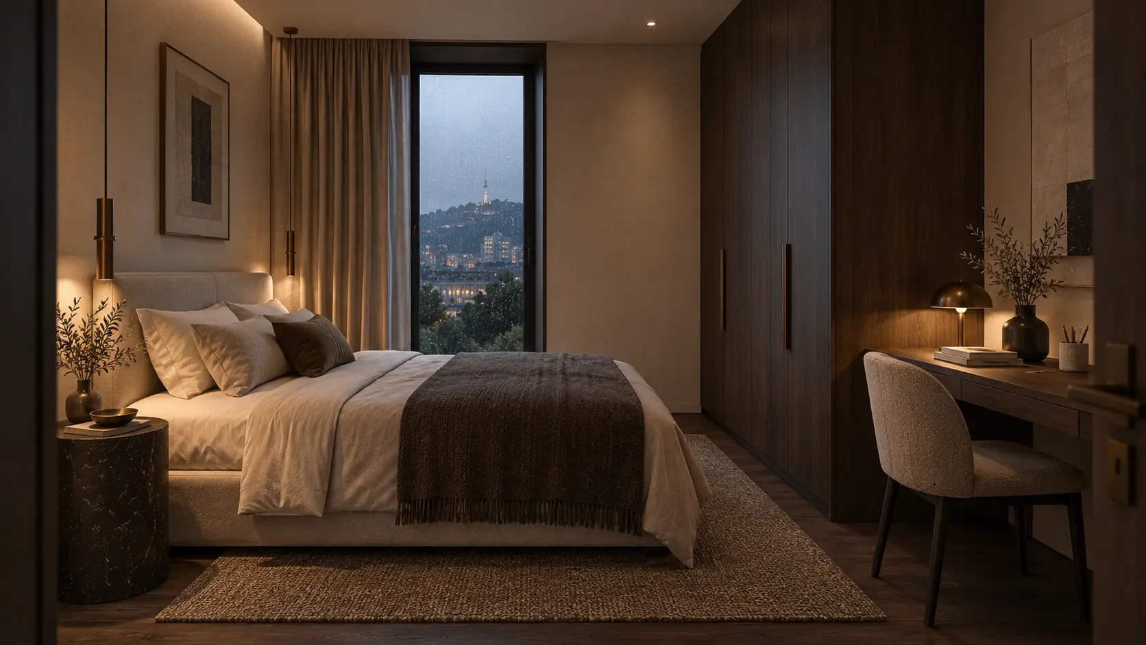 The quiet room: A second bedroom that is never second-rate.